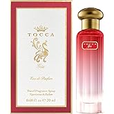 Tocca Women's Perfume, Gia Fragrance, 0.68 oz (20 ml) - Warm Floral, Pink Peppercorn, Tangerine, Turkish Rose - Hand-Finished Bottle