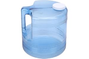 Aqur2020 4L Distilled Water Container, PP Replacement Collection Bottle with Wide Mouth Design for Countertop Water Distiller