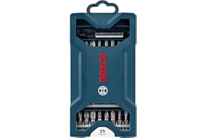 Bosch Kit de pontas para parafusar Mini X-Line com 25 peças