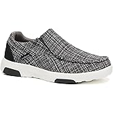 OrthoComfoot Women's Orthopedic Slip-On Loafers Walking Shoes: Comfortable Plantar Fasciitis Loafers with Arch Support for Flat Feet, Casual Orthotic Shoes for Foot and Heel Pain Relief