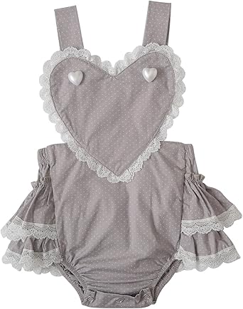lace ruffle onesie