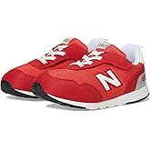New Balance Kid's 515 V1 New-B Hook & Loop Sneaker, Team Red/Blast Red, 3.5 W Infant