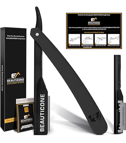 Amazon.com: Barber Salon Straight Cut Throat Wet Shaving  display picture 2