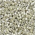 Miyuki Delica Seed Beads 11/0 - Duracoat Galvanized Silver DB1831 7.2 Grams