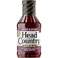 Head Country BBQ Sauce, Sweet & Sticky | Barbecue Sauce 20 Ounce Bottle