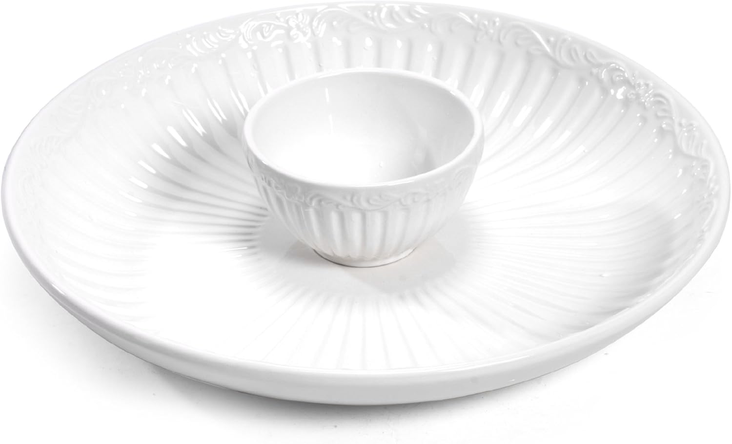 Mikasa Italian Countryside 2Piece Chip and Dip Set Chip