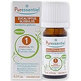 PURESSENTIEL - Organic Eucalyptus Globulus Essential Oil - Purifying & Refreshing - 10ml