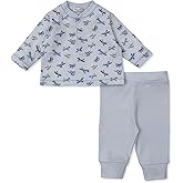 Kissy Kissy Baby Boys Infant Air Adventures Print Pant Set
