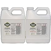 Enduro Flex - 2 Part Liquid Polyurethane Casting Rubber - Flexible, Durable Casting Material - 80 Shore A Hardness - Formulated for Making Parts (4 lb kit (64 oz kit))