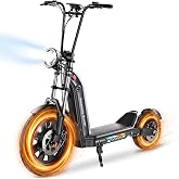 iScooter Electric Scooter for Adults, 1000W/1500W Motor | Up to 45/62 Miles Long Range, Removable Big Battery, 16" Fat Tire E-Scooter with Suspension for Commuting, Travel &amp; Shopping