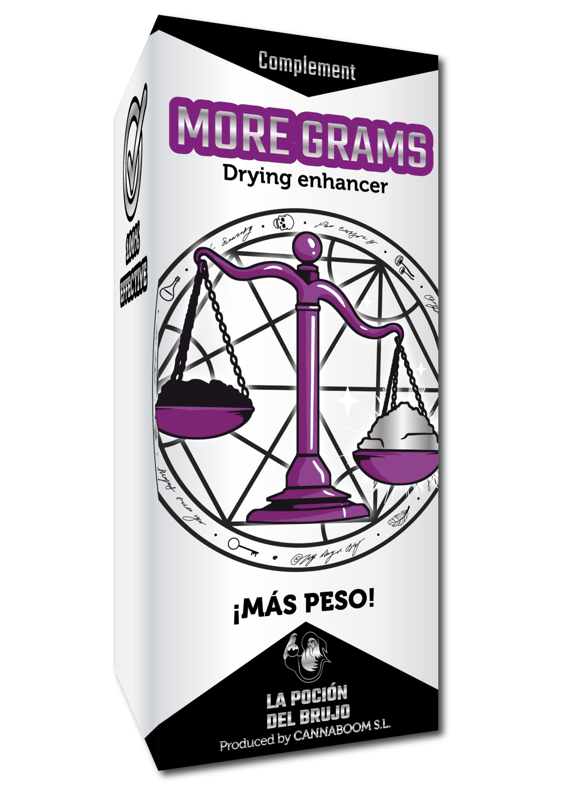 MORE GRAMS Drying Enhancer, Makes Your Flowers Lose Less Weight During Drying Phase, Exclusive CANNABOOM Formulation (500ml)