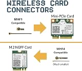 HighZer0 Electronics WiFi Antenna U.FL MHF1 IPEX Mini PCIe PC Laptop Desktop view 8
