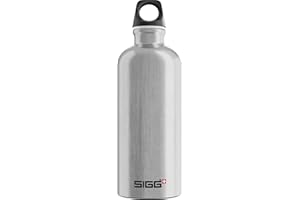 SIGG - Recycled Metal Water Bottle - Traveller - Made in Switzerland - Carbonated Drinks - BPA-Free - 20 Oz