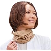 CHARM Neck Warmer for Women and Men - Warm Organic Cotton Headbands Made in Japan Ear Beanie Head Band