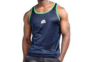 AIMPACT Men Athletic Workout Tank Top Mesh Casual Sleeveless Shirts