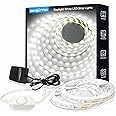 DAYBETTER White LED Strip Light, 40ft Dimmable Bright Rope Light, 6500K 24V Light Strips, 720 LEDs 2835 Tape Lights for Bedro