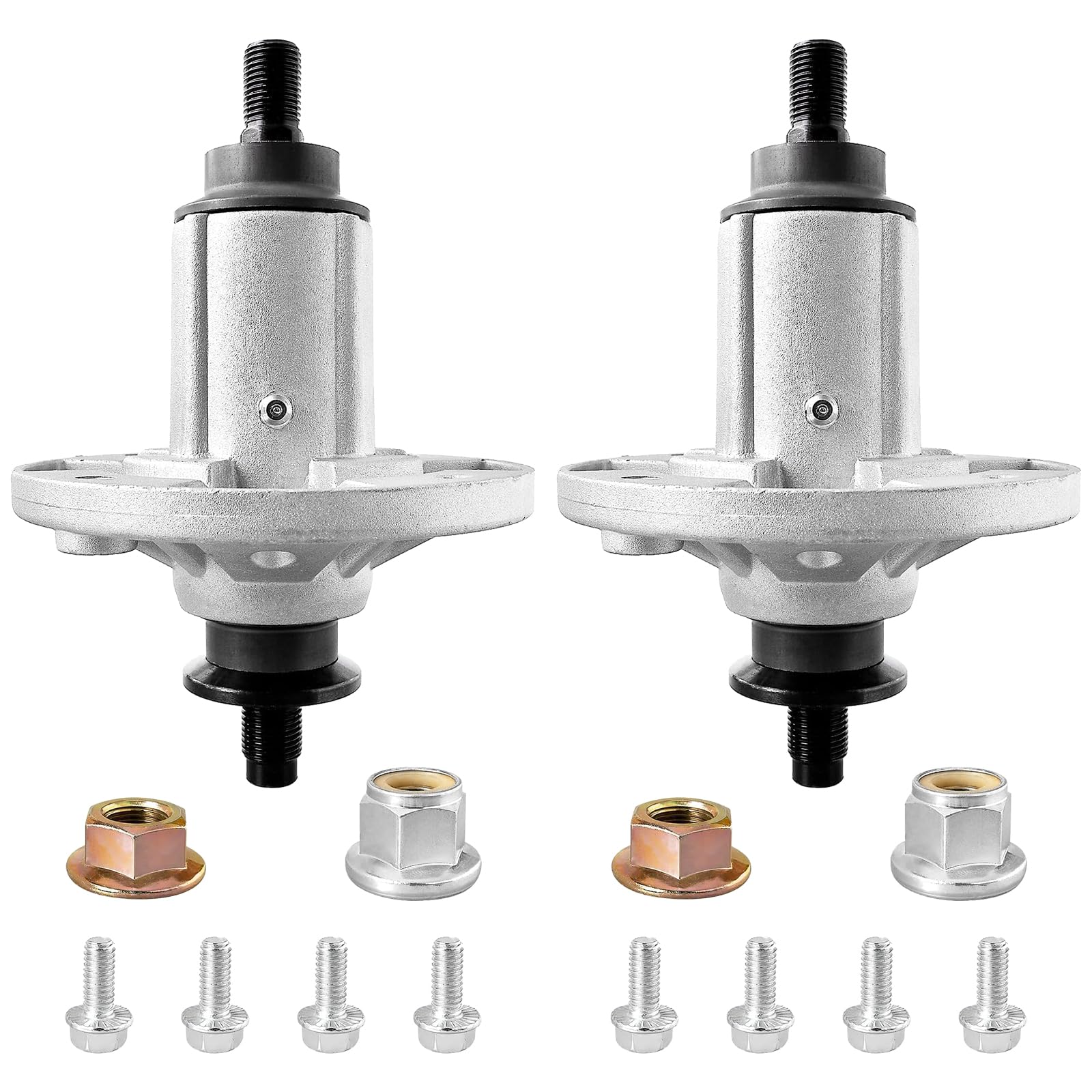 Photo 1 of GY21098 Spindle Assembly Replaces GY20454, GY20962, GY20867, AUC15811 Spindle, Compatible with John Dee re 42" and 48" Mower Decks D105 D140 D110 L110 LA145 LA105 LA115 Spindle, 2 Pack