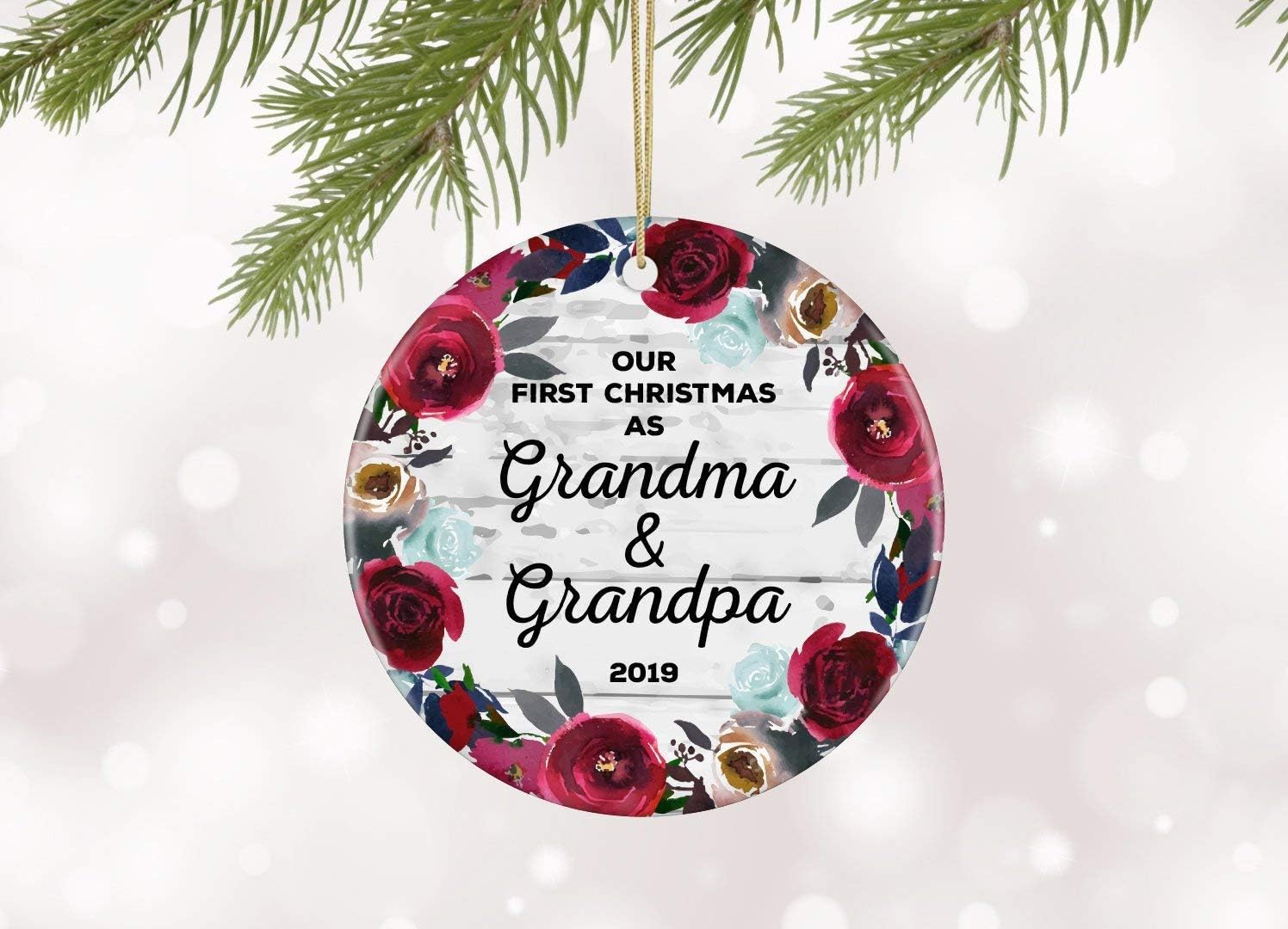 papa christmas ornament