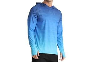 APTRO Men's Hoodie UPF 50+ Long Sleeve Shirts Sun Protection Rash Guard Shirts Outdoor UV SPF Hiking Fishing Shirts for Men