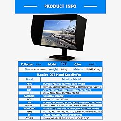 iLooker 27E 27 inch LCD LED Video Monitor Hood