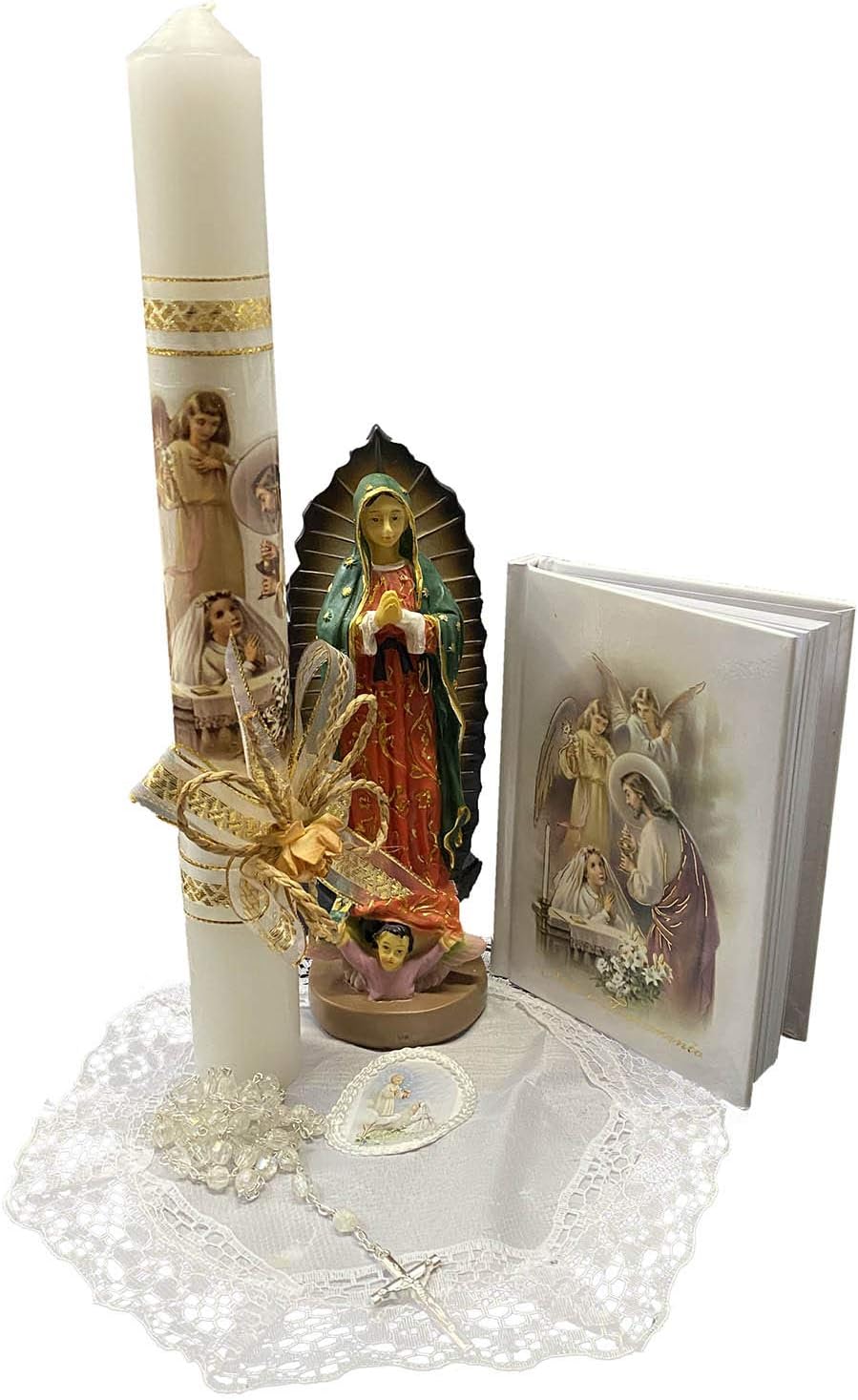 first communion candle set boy