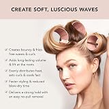 Kitsch XL Ceramic Thermal Rollers Self Grip 4pc Terracotta view 3