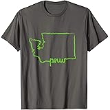 Pacific Northwest PNW State of Washington Sounders Pride T-Shirt