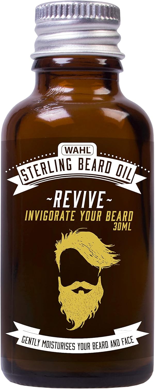 Wahl Beard Conditioning Oil, Revive Citrus Scented with Blend of Natural Oils to Promote