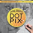 DOT PIX ANIMAL KINGDOM: Dot Activity Coloring Book for Adults and Animal Lovers