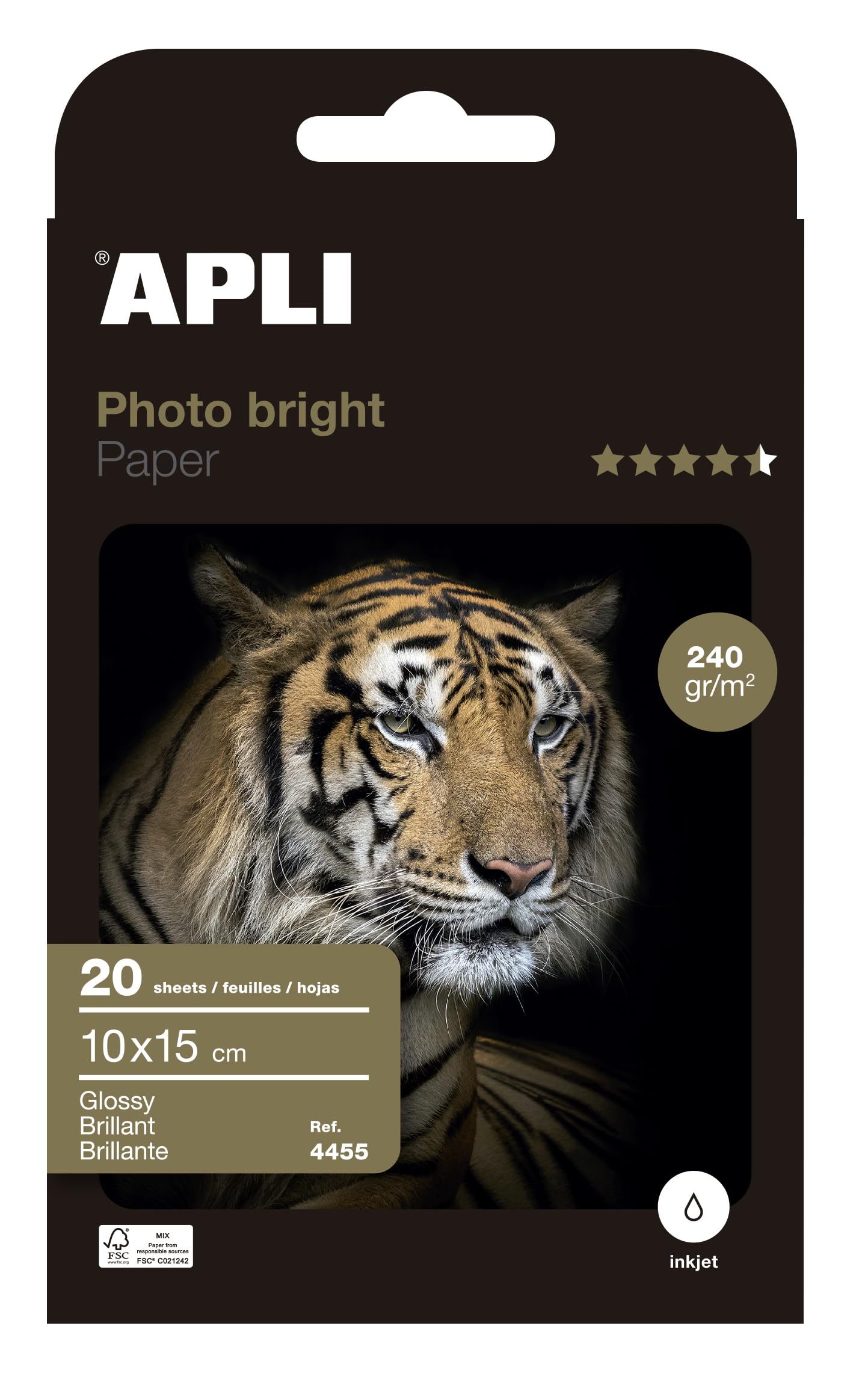 Agipa Photo Paper 10 x 15 cm 20 Sheets 240 g