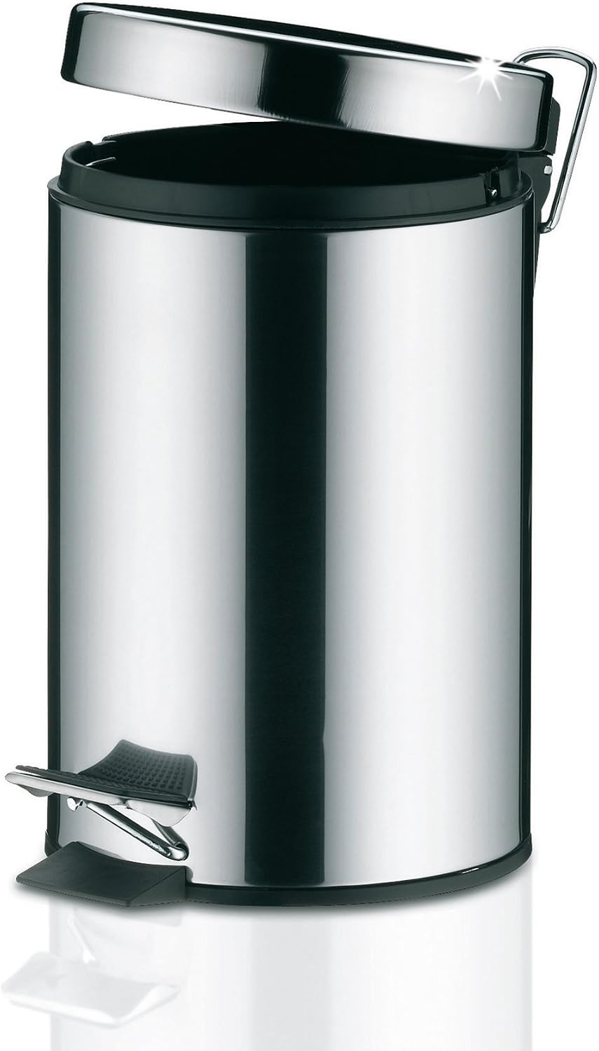 Kela Bin, Metal, Silver, one Size