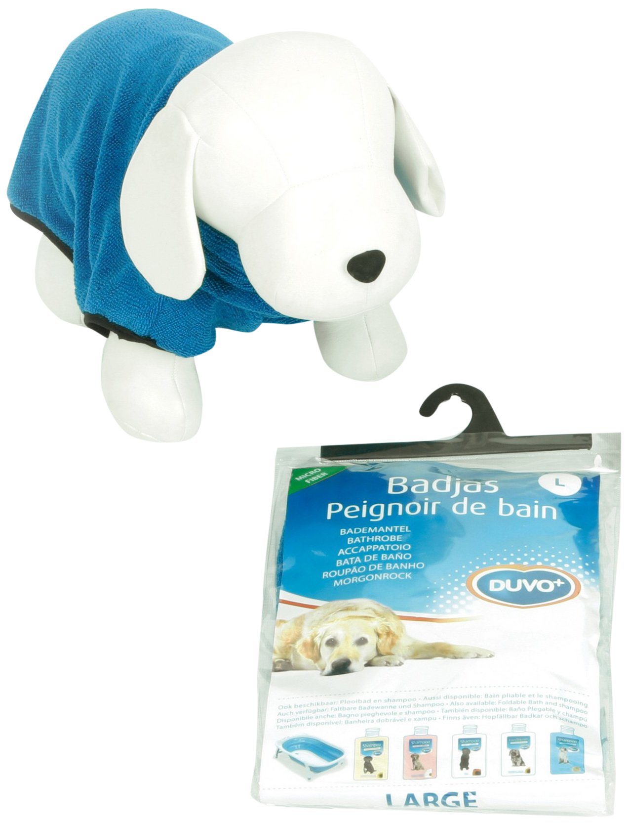 DUVO + Microfibre Dog Towel Bathrobe Size XL