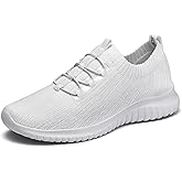 konhill Women's Comfortable Walking Shoes - Tennis Athletic Casual Slip on Sneakers