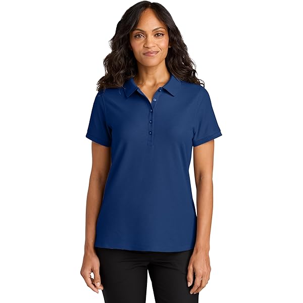 Port Authority Ladies Core Classic Pique Polo Shirt, XS, Bright