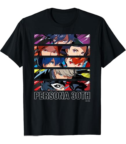 Amazon.com: Persona 5 Royal All Characters ATLUS T-Shirt