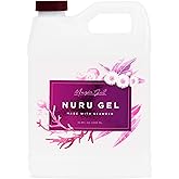 Magic Gel Nuru Massage Therapy Gel 33.8 fl oz – Clear, Fragrance-Free, No Added Flavors – Ultra-Slippery, Stain-Free Massage Gel with Seaweed Extract for Full-Body Glide & Hydrated Skin – Made in USA