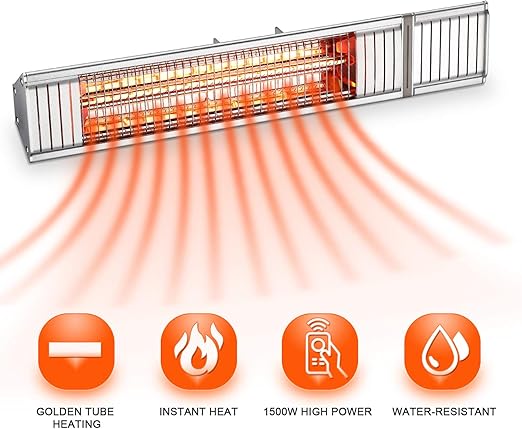 Amazon Com Outdoor Patio Heater Electric Garage Heater Home