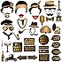 Roaring 1920's Party Photo Booth Props,BizoeRade 42pcs Roaring 20s Twenties Photo Booth Props,1920s Wedding Photo Booth Backdrop Decorations