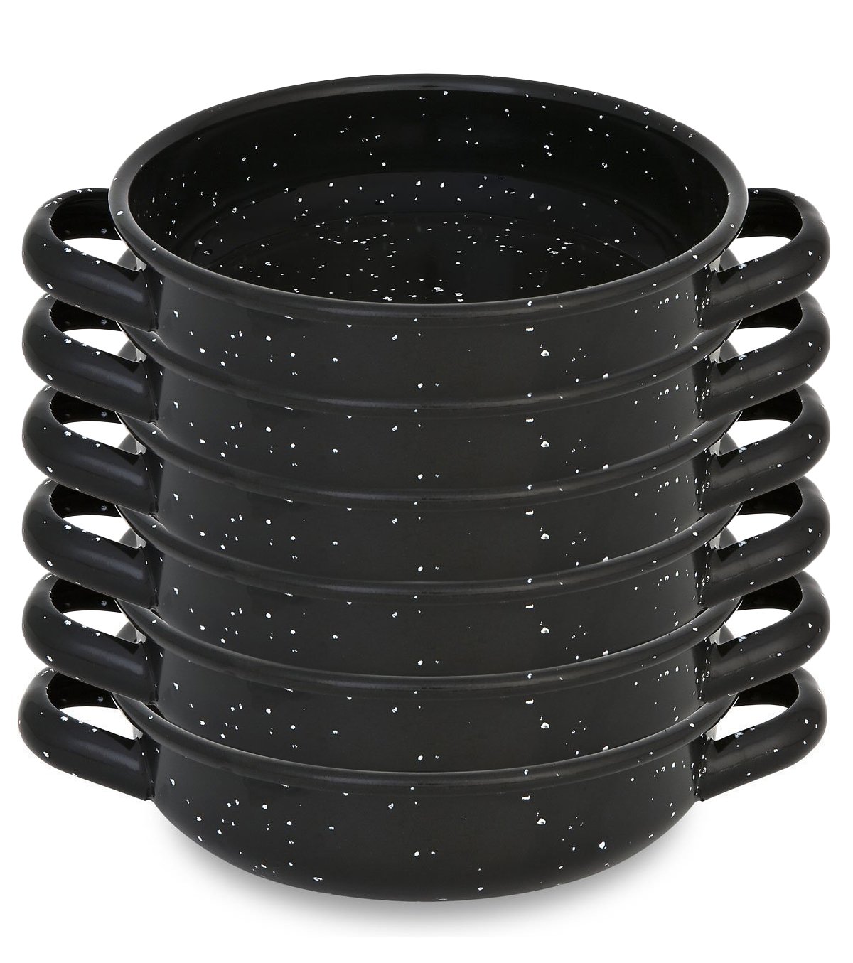 Menax - Mini Casserole - Mini Pan - Stewpot - Non-Stick Steel - 6 Piece Set - 18 cm