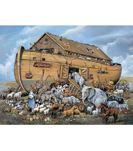 Amazon.com: Noah's Ark by Bill Bell ~ 550 Piece Puzzle