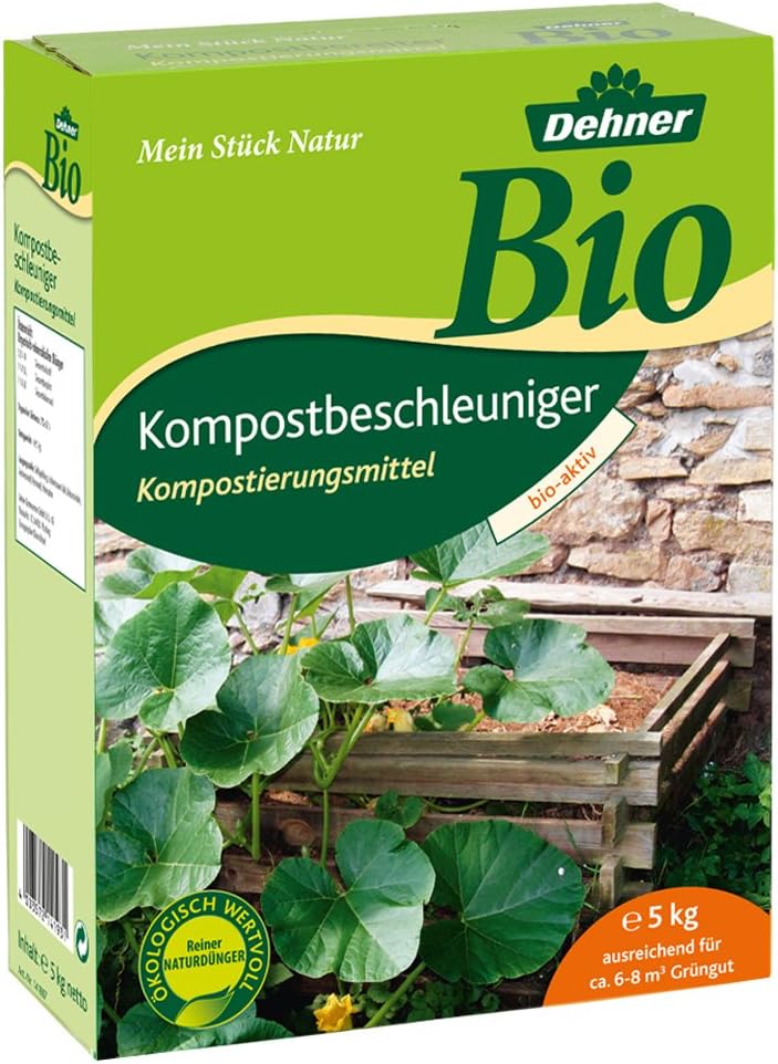 Dehner Bio Kompostbeschleuniger, 5 kg, für ca. 6-8 qm Grüngut
