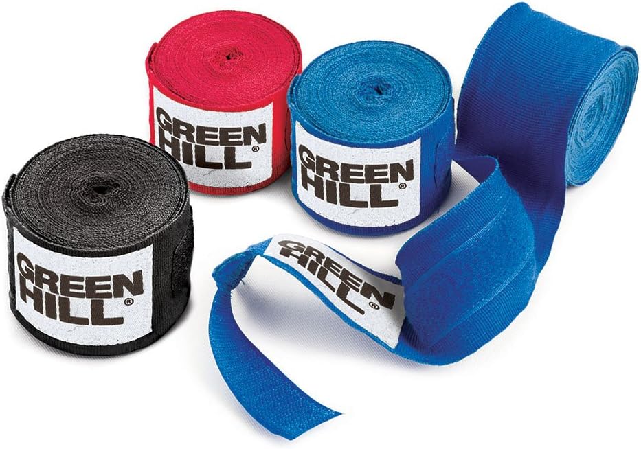 GREEN HILL Hand Wraps Bandages AIBA Approved by made of POLYESTER, Hand