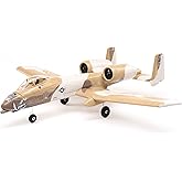 E-flite RC Airplane UMX A-10 Thunderbolt II 30mm EDF BNF Basic Transmitter Battery and Charger not Included with AS3X and Safe Select 562mm EFLU6550