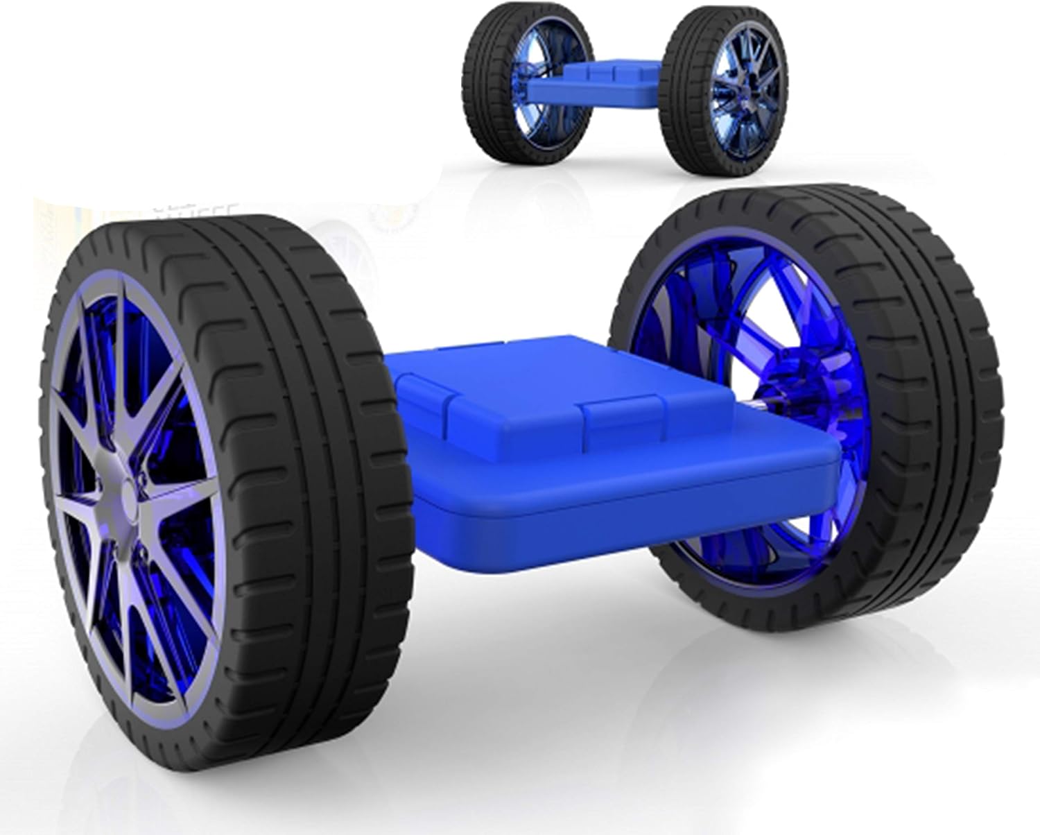 Magnetic Blocks Wheels Set - Compatible 