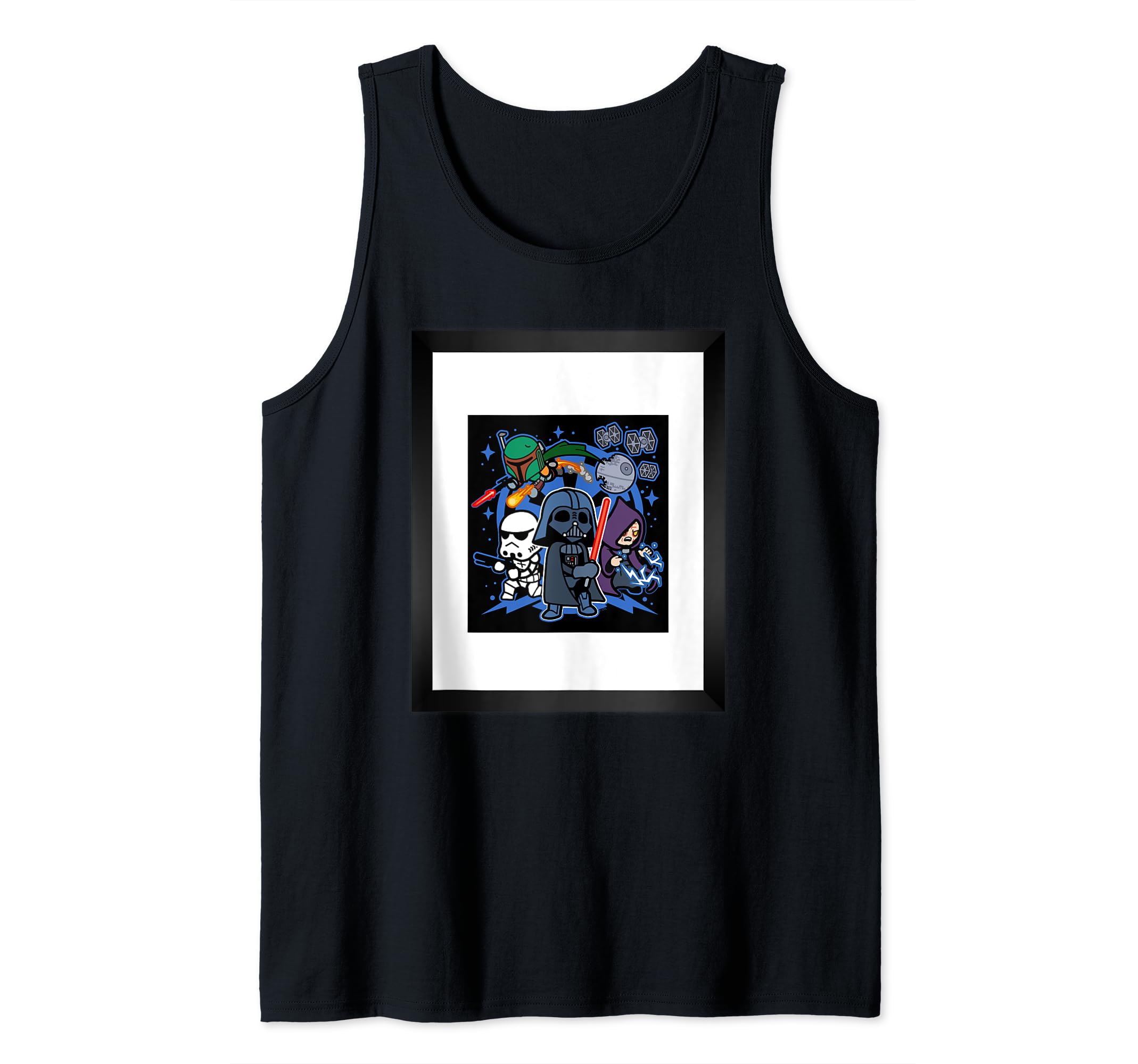 Star Wars Vader Kawaii Chibi Team Empire Tank Top
