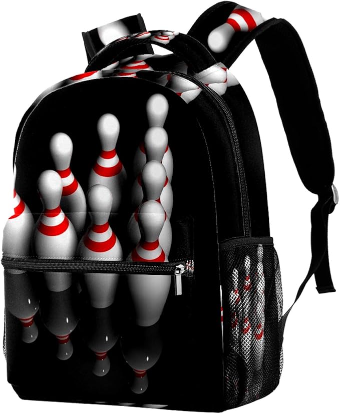 Casual Daypack Bowling Backpack for Boys Girls 29.4x20x40cm Amazon.co