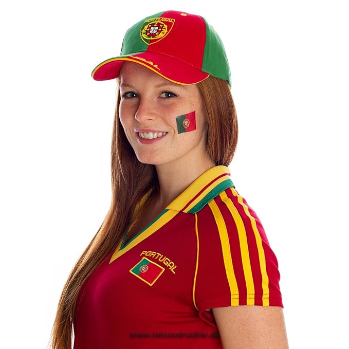 25er Portugal Tattoo Fahne Fan Set - EM Fanartikel 2016 - Portugal Flag (25)