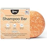 The Earthling Co. Shampoo Bar - Promote Hair Growth, Strengthen & Volumize All Hair Types - Paraben & Sulfate Free formula with Natural, Vegan Ingredients for Dry Hair (Citrus Sun, 3 oz)