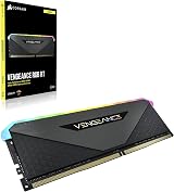 Corsair Vengeance RGB RT 32GB (2x16GB) DDR4 3600MHz C16 RAM Black view 6