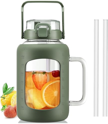Olivego Botella De Agua Motivacional Grande De 64